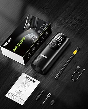 ほぼ新品 kepeak デジタル携帯ポンプ USB-C充電式 kycav1.jpg